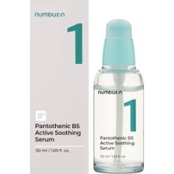 Numbuzin - No.1 Pantothenic B5 Active Soothing Serum, 50ml - serum do twarzy z witaminą B5